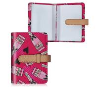 FORYEE Credit Card Holder with 26 Suitable Slot, ID Card Case PU Leather Wallet for Women Men Business Organiser Pocket, Bottle