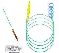 FORYNXHWIN 4 Pack (50 in) Drain Snake, Hair Clog Remover, Extended Sink Unblocker Snake, Flexible Feeding Tube Cleaning Brush, Drain Cleaning Tool for Bathroom Sink Tub, Shower, Kitchen, Sink