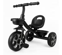 Foryourlittleone Kids Trike Venture Tricycle Baby Push Bike | Age 18 Months to 6 Years | Gift Toddler Tricycles (Black)
