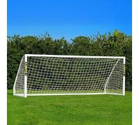 FORZA 12x 4ft Football Match Goal | 100% UK-Made, 2 Min Setup, Unbreakable GoalPosts - Optional Ball + Carry Bag (3. Goal + Bag)