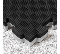FORZA 1m² Reversible All-Purpose Foam Mat [20mm/40mm] | High-Density EVA Interlocking Flooring for Martial Arts, Gyms and Home Use (Pack of 12, 40mm)