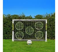 FORZA 6 x 4ft Kids Football Goal - The World’s #1 Garden Goal! | 100% UK-Made, 2 Min Setup, Unbreakable Goalpost + Target & Ball Bundle - Buy Once, Play Forever! (With Ball and Target Sheet)