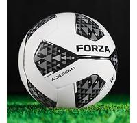 FORZA Academy Footballs - FIFA Certified, Durable Match & Training Balls, 6 Colour Options & Multipacks (Black & White, Size 3 (Kids) - Pack of 1)
