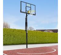 FORZA Adjustable Basketball Post & Hoop [Socketed] - Regulation Size Rim & Durable Backboard (152cm x 88cm)