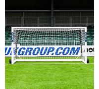 FORZA Alu110 Goal Replacement Net | Heavy Duty, Weatherproof, 5mm Braided HDPE Football Goal Net - For Box, Freestanding & Socketed Goals [Single or Pair] (Box - Pair, 12ft x 6ft)