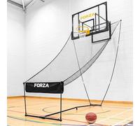 FORZA Basketball Return Training Net with 5-Ball Feeder