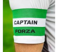 FORZA Captains Armbands - Adult & Junior Elastic Sport Arm Band for Football, Rugby & More [7 Colour Options] (Green, Senior)