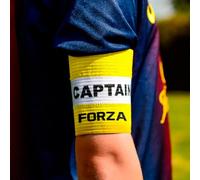 FORZA Captains Armbands - Adult & Junior Elastic Sport Arm Band for Football, Rugby & More [7 Colour Options] (Yellow, Junior)