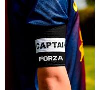 FORZA Captains Armbands - Adult & Junior Elastic Sport Arm Band for Football, Rugby & More [7 Colour Options] (Black, Junior)
