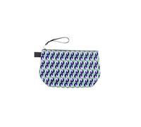 Forza Cavallo Deluxe Canvas Makeup and Toiletry Bag, Purple & Green, 12", Yin Yang Horse