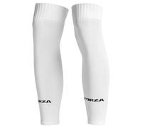 FORZA Classic Pre-Cut Football Socks | Knee-High Sports Socks for Comfort & Performance - Ideal for Training & Matches (UK, Alpha, L, XL, Regular, Regular, White)