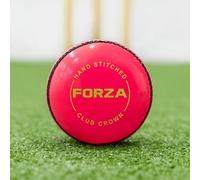 FORZA Club Crown Cricket Balls [Red/White/Pink] - MCC Regulation