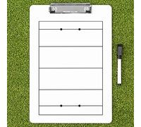 FORZA Coaching Clipboard | 13 Sports Available | Wipe Clean Tactic Board (Rugby)