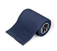 FORZA Cohesive Bandage & Sock Tape | 200% Stretch, Self-Adhesive, Sweat-Resistant Compression Wrap | Multiple Sizes & Colours (Navy Blue (5cm x 4.5m), Pack of 48)