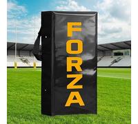 FORZA Contact & Push Rugby Pad - Rugby Tackling & Rucking Training Shield with Reinforced Handles, Weatherproof PVC Cover & Impact Foam [Junior or Senior] (Black, Senior)