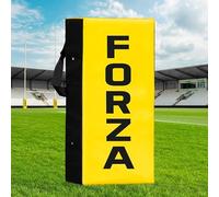 FORZA Contact & Push Rugby Pad - Rugby Tackling & Rucking Training Shield with Reinforced Handles, Weatherproof PVC Cover & Impact Foam [Junior or Senior] (Yellow, Senior)
