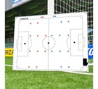 FORZA Double Sided Coaching Board [120cm x 90cm] - Football Tactical Board With Magnetic Markers, Whiteboard Pen and Eraser - Premium Magnetic Whiteboard For Coaches Of All Levels