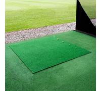 FORZA Driving Range Golf Practice Mat - 5ft x 5ft All-Weather Fairway Turf with Optional Rubber Base & Ball Tray for Home or Indoor Training (Mat Only, Without Ball Tray)