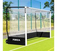 FORZA FIH Hockey Goal Nets - Free Hanging Hockey Goal Nets - 12ft x 5.6ft, Durable, UV Treated, Reinforced for High Performance (White, Single)
