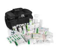 FORZA First Aid Bag | Club & Premium Physio Bag with Configurable Compartments - Ideal for Sports Teams, Coaches & Clubs (Club, with First Aid Kit)
