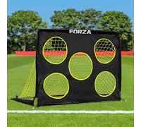 FORZA Flash Square Pop-Up Goal Target Sheets [6x Sizes] - Shooting & Passing Football Training Aid - Durable Oxford Fabric Practice Net [TARGET SHEET ONLY] (4ft x 3ft)