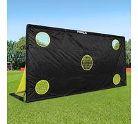 FORZA Flash Square Pop-Up Goal Target Sheets [6x Sizes] - Shooting & Passing Practice Aid - Durable Oxford Fabric Target Net (12ft x 6ft)