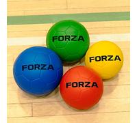 FORZA Foam Handballs | Soft, Non-Sting PU Foam Handballs for Primary & Junior School Children - Multi-Pack Options Available for PE & Sports (Pack of 12, Multi-Colour, Size 1 (6.5in))