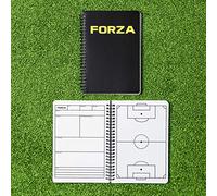 FORZA Football Coaching & Planner Notebook - A4/A5 Size Options | 100 Page Tactical Planner/Organiser | Coaches Tactic Folder | Matchday Football Tactics Board (A5)