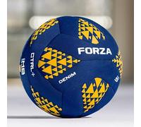 FORZA Freestyle Denim Football | Durable Trick & Skill Training Ball - WFFA Approved Freestyle Football [Sizes 4 & 5] (1, Size 5)