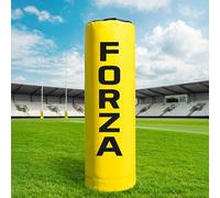 FORZA Full-Height Rugby Tackle Bag - Weatherproof Rugby Training Bag with Shock Absorbing Foam Core - Contact Tackle Pad for Mini, Junior, Youth, Senior & Jumbo Players (Yellow, Jumbo, No Ring)