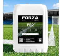 FORZA Grass Pitch Line Marking Paint [Pro & Stadium+] | [10L | 12KG] Pour & Go Formula For Electric Spray Machines & Robots - Quick Dry, Weather Resistant, White Lines - Pack of 1, 3, 5