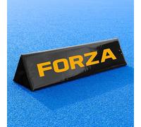 FORZA Hockey Chipping Practice Block - Prism Shaped Hockey Training Aid with Foam Core, PVC Cover & Zip Fastening - Indoor & Outdoor Ball Control, First Touch & Dribbling Block (Black, Standard)