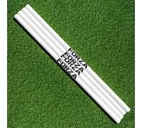 FORZA Hurdle/Agility Poles & Clips - Speed & Agility Training Poles (Poles Only, White, 34mm)