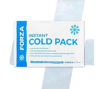 FORZA Instant Ice Pack for Sports Injuries | Single Use Cold Compress for Pain Relief and Swelling Reduction (Pack of 24)