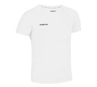 FORZA Junior Boys’ Base Layer Top - Short Sleeve, Performance Fit, Moisture-Wicking, Quick-Dry, 4-Way Stretch, Anti-Odour Sizes. (White, Age 9-10 (Junior))