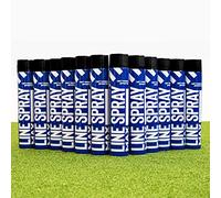 FORZA Line Spray MAX [BLACK] 750ml Spray Paint (Pack of 1, 6, or 12) | Brighter Lines & Longer Lasting Cans! Quick Dry Aerosol Spray - for ANY line marking on Roads or Grass! (12)