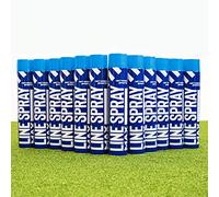 FORZA Line Spray MAX [BLUE] 750ml Spray Paint (Pack of 1, 6, or 12) | Brighter Lines & Longer Lasting Cans! Quick Dry Aerosol Spray - for ANY line marking on Roads or Grass! (12)