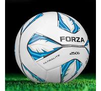 FORZA Lite & UltraLite Football [Sizes 3,4 & 5] | Lightweight Training Ball for Youth & Injury Rehab | Low Impact Ball for Heading Drills, Recovery & Schools (UltraLite Football, Size 4 - Pack of 30)