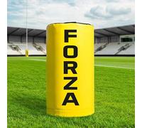 FORZA Low Height Rugby Tackle Bag - Pro Model Rugby Training Tackle Pad with Shock Reducing Foam Core, 615gsm Reinforced Cover & Padded Handles - Junior to Senior Contact Practice Bag (Yellow, Junior)