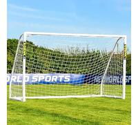 FORZA Match Football Goal [6 Sizes] - Lightweight & Weatherproof PVC Garden Goals | Optional Target Sheets (8ft x 6ft, Without Target Sheet)