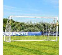 FORZA Match Football Goal [7 Sizes] | The World’s #1 Junior Goals! | 100% UK-Made, 2 Min Setup, Unbreakable Goalpost + Target Bundle - Buy Once, Play Forever! (12ft x 6ft, Without Target Sheet)