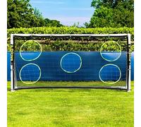 FORZA Match Football Goal [7 Sizes] | The World’s #1 Junior Goals! | 100% UK-Made, 2 Min Setup, Unbreakable Goalpost + Target Bundle - Buy Once, Play Forever! (3m x 2m (Futsal), With Target Sheet)