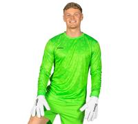 FORZA Men’s Long-Sleeve Goalkeeper Jerseys [XS-XXL] - Premium Football Jerseys with Sweat-Wicking Finish - Available in Four Vibrant Colours (UK, Alpha, XXL, Regular, Regular, Fluro Green)
