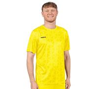 FORZA Men’s Short Sleeve Geo Football Shirt | Lightweight Quick-Dry Polyester Top - Breathable Training Jersey for All Athletes and Players