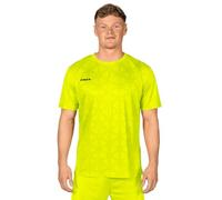 FORZA Men’s Short Sleeve Geo Football Shirt | Lightweight Quick-Dry Polyester Top - Breathable Training Jersey for All Athletes and Players