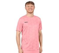 FORZA Men’s Short Sleeve Geo Football Shirt | Lightweight Quick-Dry Polyester Top - Breathable Training Jersey for All Athletes and Players