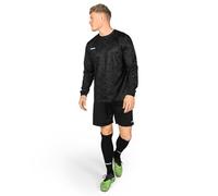 FORZA Men's Long Sleeve Goalkeeper Kit [XS-XXL] | Elite Performance Football Jersey, Shorts & Socks - Available in 4 Bold Colours (UK, Alpha, XS, Regular, Regular, Black)