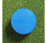 FORZA Mini Flat Disc Markers [20 Pack] | Multi-Surface PVC Discs - Non Slip Spot Markers | Floor Marker Spots With Mesh Carry Bag | Sport Equipment | 9 Colours (Sky Blue)