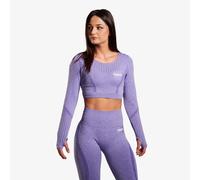 Forza Naadloze Crop Top - Grape Purple - Medium