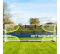 FORZA Pro Football Goal Target Sheets - Four Corner Shooting Targets (24ft x 8ft)